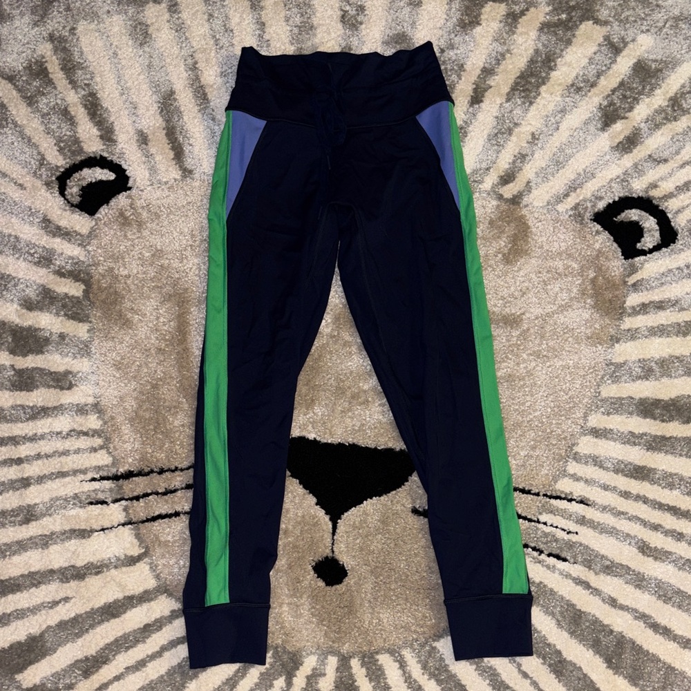 Offline Navy and Green Athletic Pants